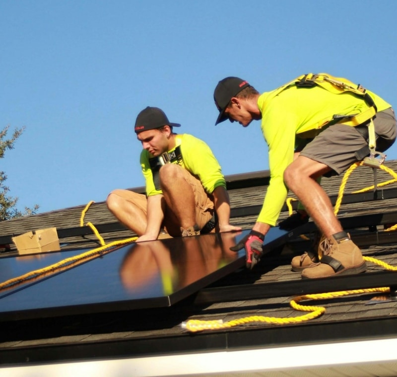Residential Solar System Installation